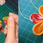 Kanzashi paso a paso 3
