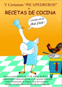 cartel 5º cocina centros