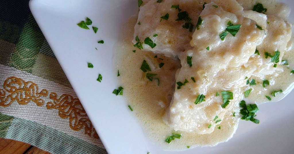 Merluza a la salsa blanca