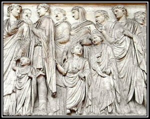 Breves apuntes sobre la familia romana, matrimonio, boda, dote e hijos